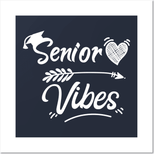 Senior Vibes , Graduation , Cute 2020 Senior Vibes Squad Posters and Art